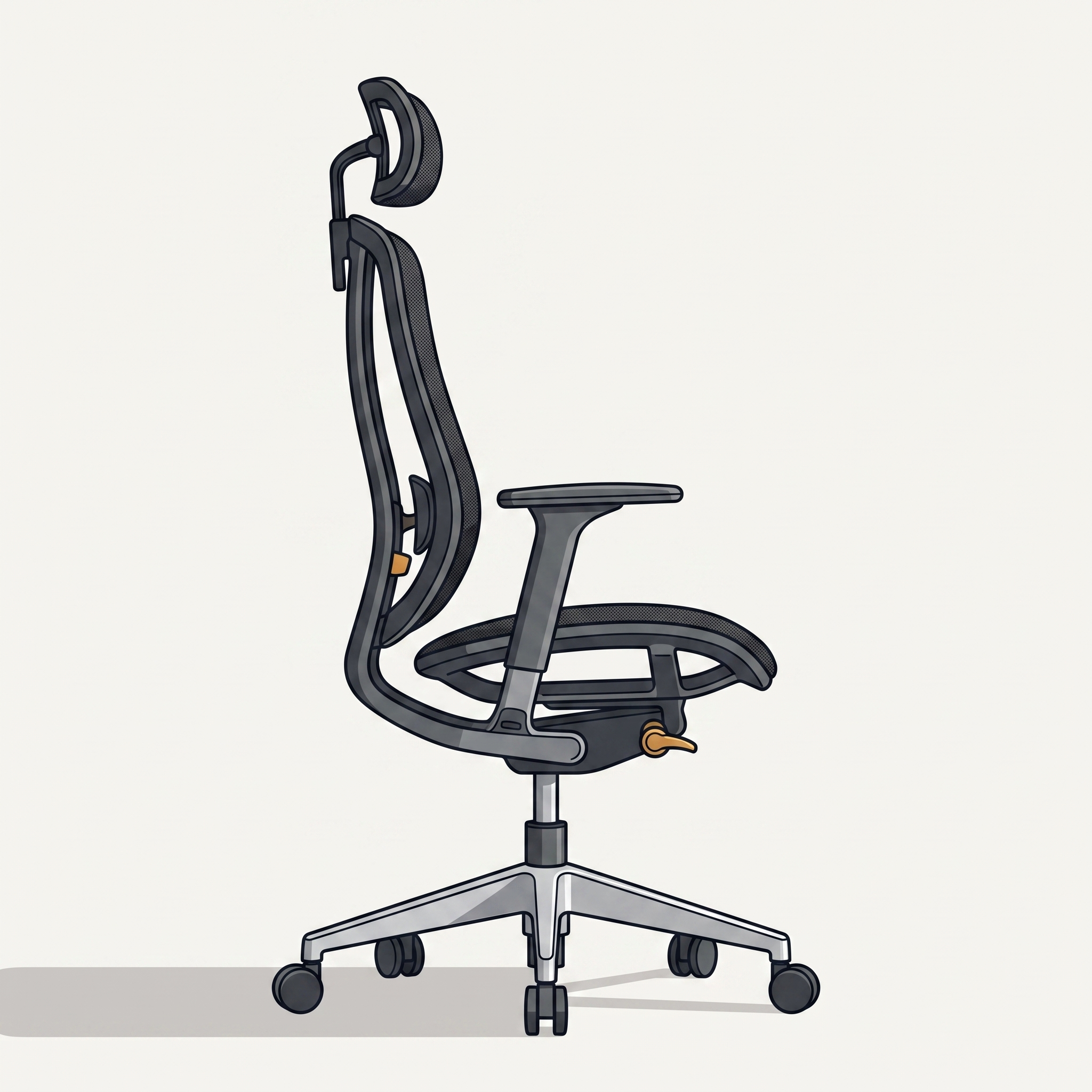SIHOO Doro C300 ergonomic mesh office chair with headrest